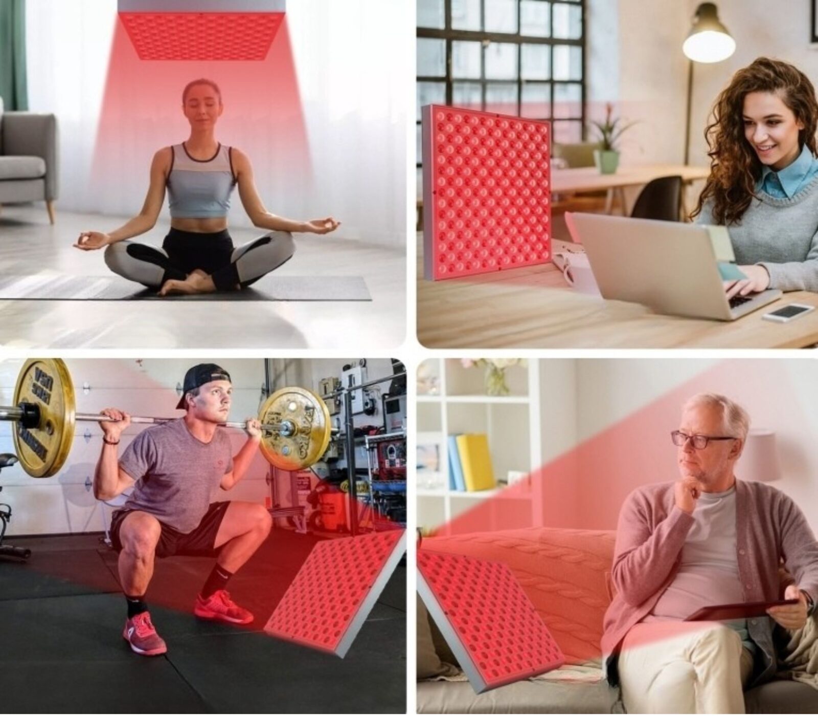 lampa podczerwień i światło czerwone NIR nowa wersja