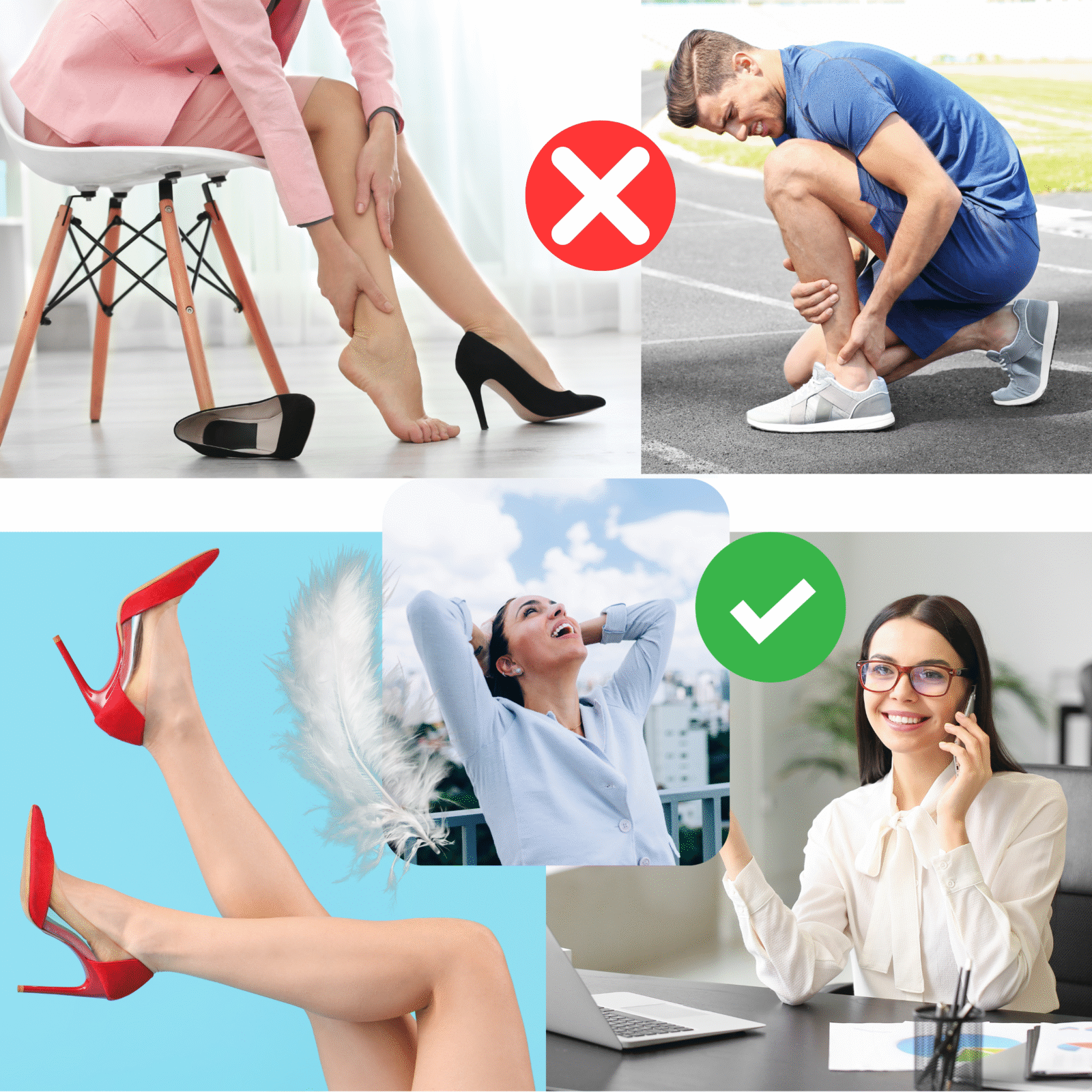 wkłądki do butów ulga dlA STÓP I KRĘGOSLUPA